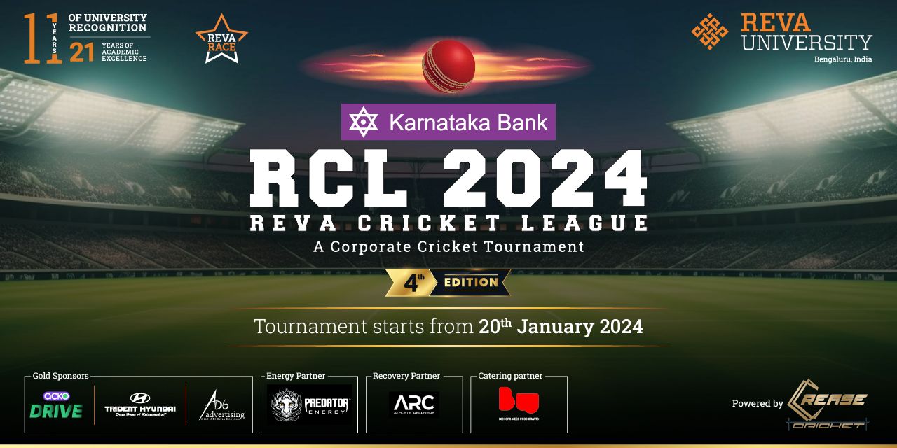 REVA Cricket League - RCL 2024