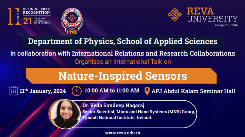 International Talk on Nature-Inspired Sensors