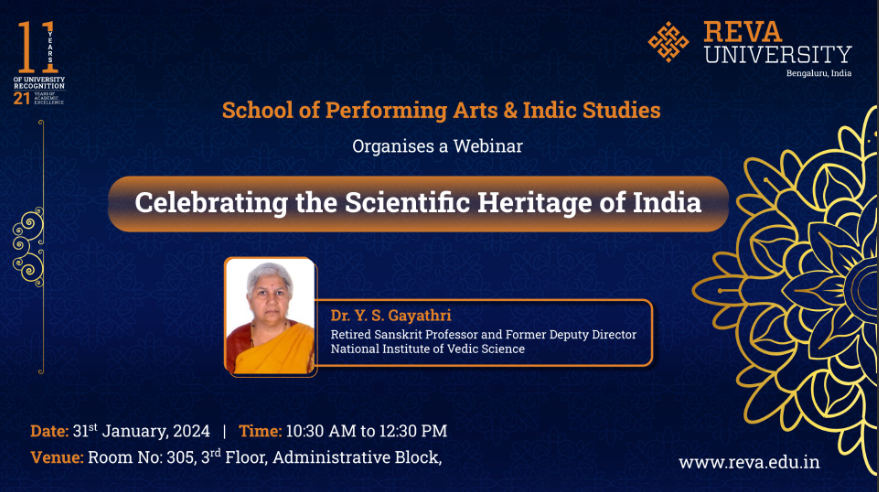 Celebrating the Scientific Heritage of India
