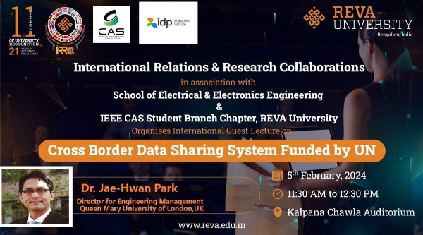 Guest Lecture on “Cross Border Data Sharing System Funded by UN”