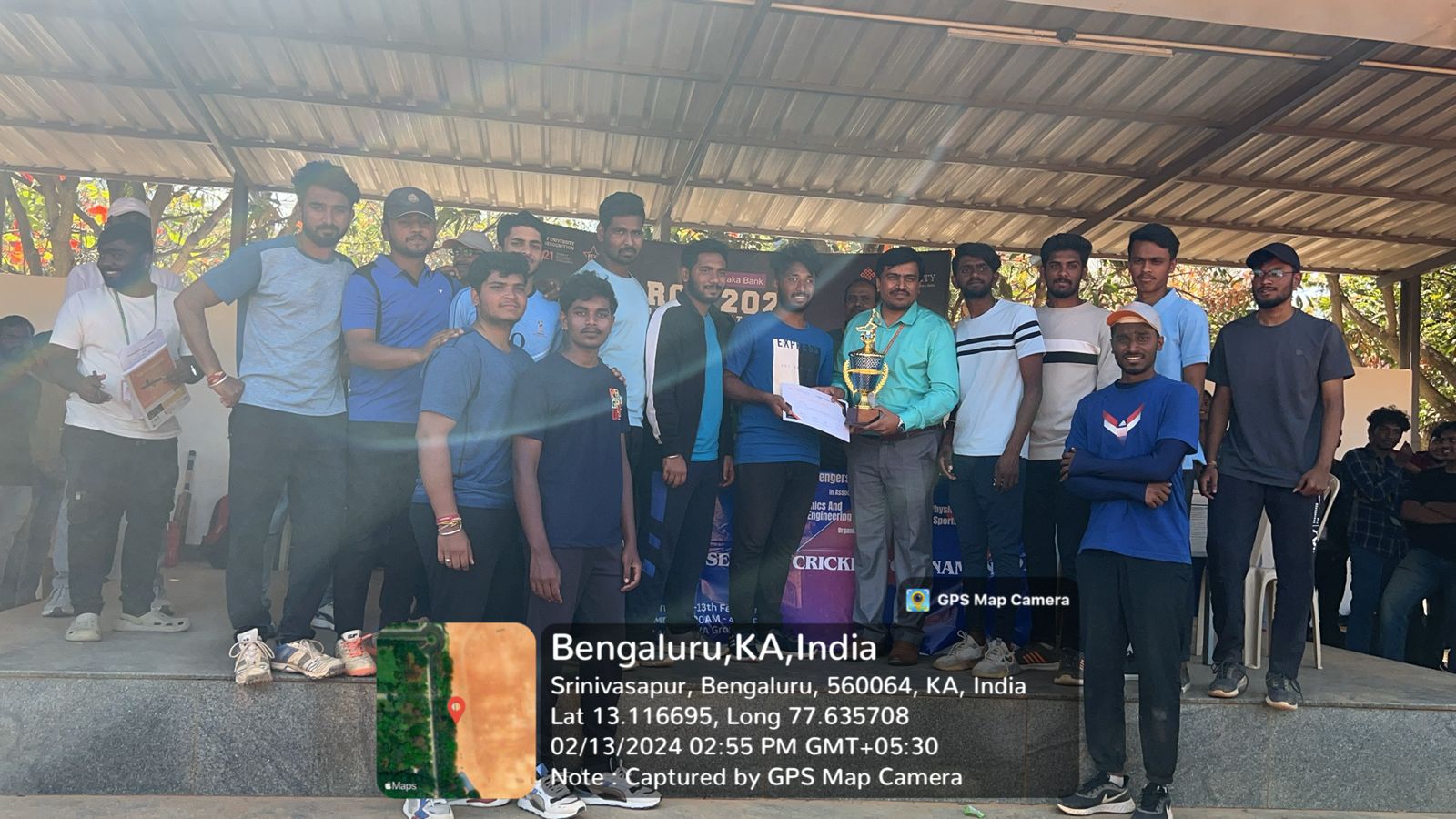 School Of ECE Organized a Inter Section Cricket Tournament 2024