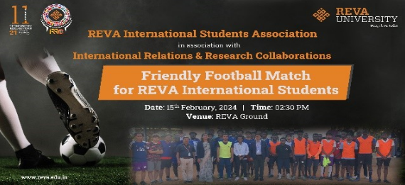 Friendly Football Match for REVA International Students