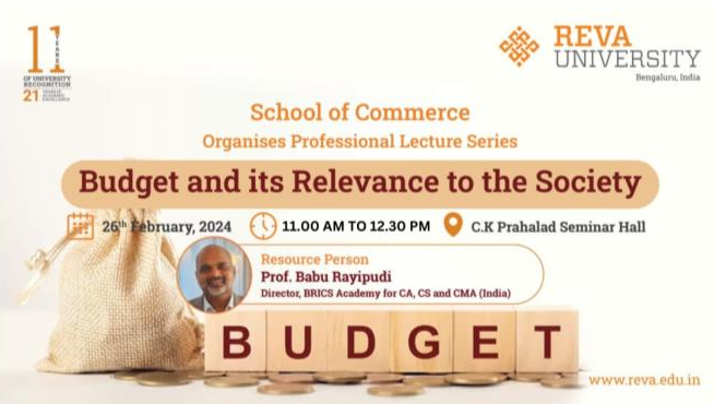 Budget and its Relevance to the Society