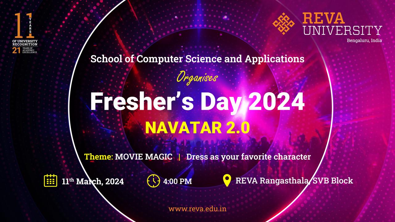 Fresher’s Day 2024 – NAVATAR 2.0