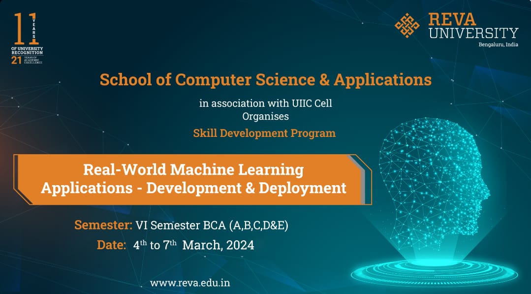 Real-World Machine Learning Applications – Development & Deployment