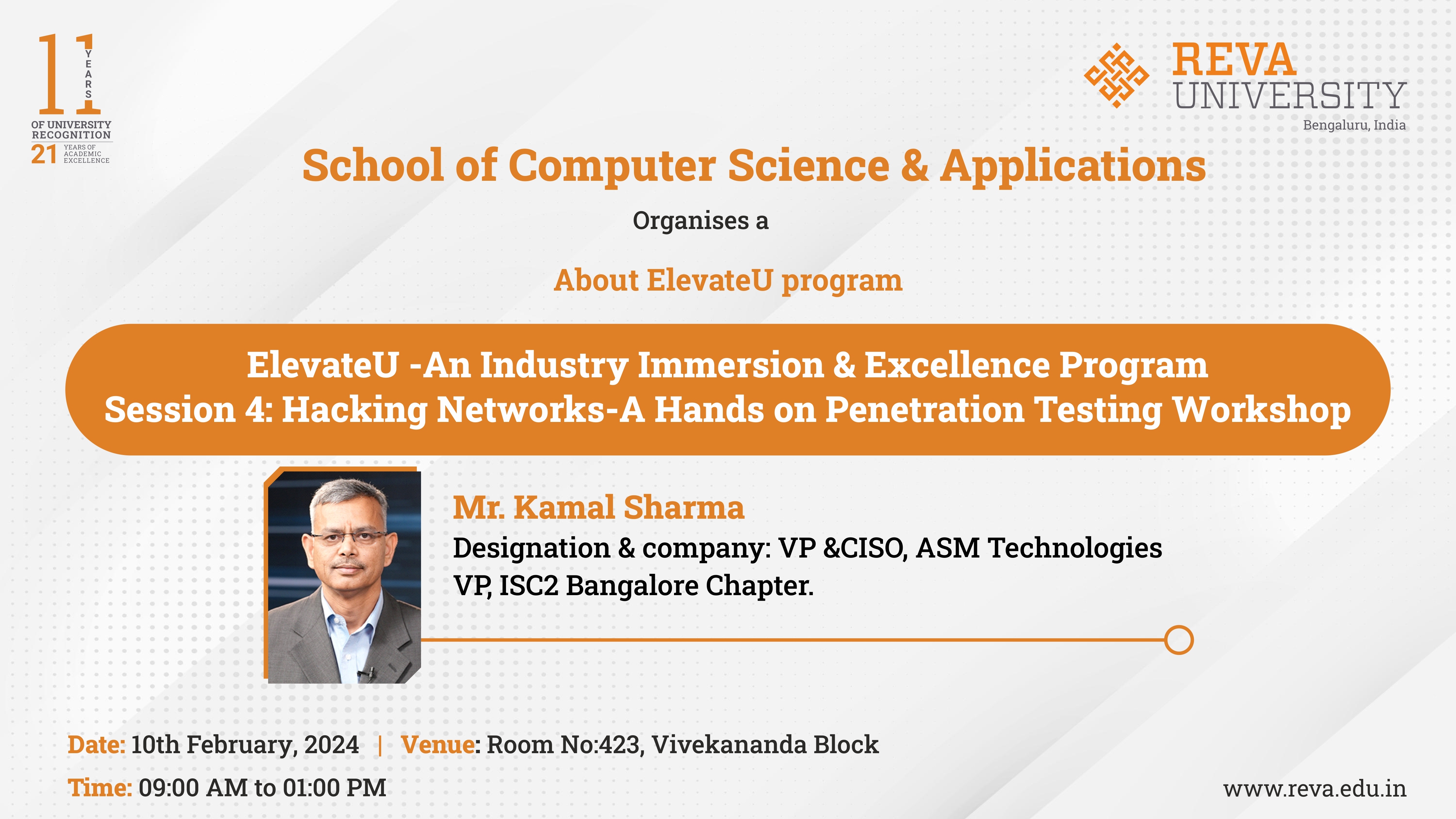 ElevateU: Industry Immersion and Excellence - Session 4: Network Penetration Testing