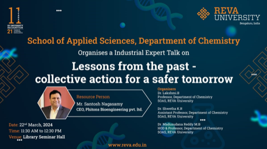 Expert Talk on “Lessons from the past-collective action for a safer tomorrow”