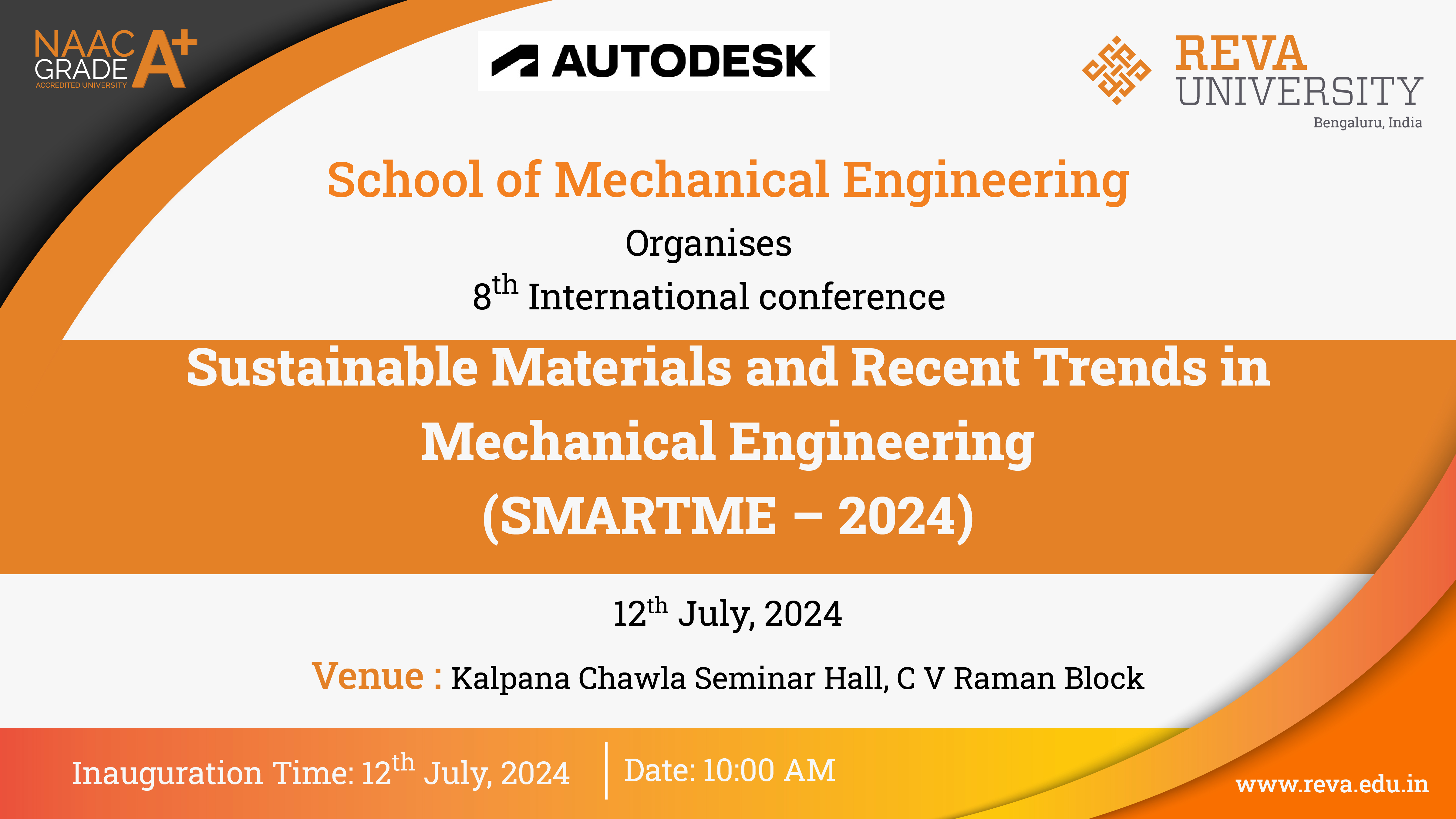 Sustainable Materials and Recent Trends in Mechanical Engineering (SMARTME-2024)