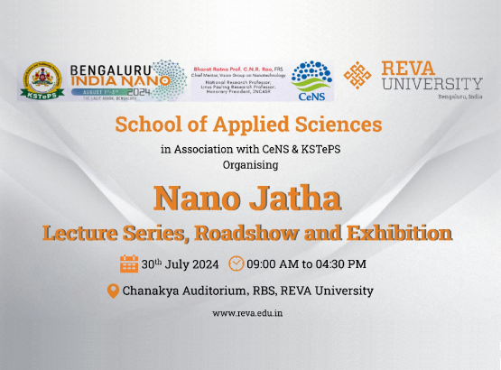 School of Applied Sciences Organising Nano Jatha-2024