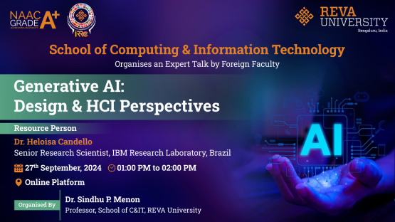 Generative AI: Design and HCI perspectives