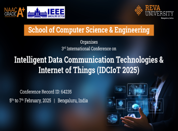 Intelligent Data Communication Technologies & Internet of Things  (IDCIoT 2025)