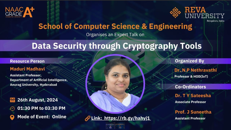 Data Security through Cryptography Tools
