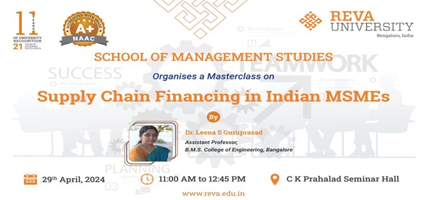 A Masterclass on Supply Chain Financing in Indian MSMEs