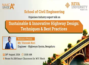 Industry Expert talk on Sustainable and Innovative Highway Design Techniques and Best Practices