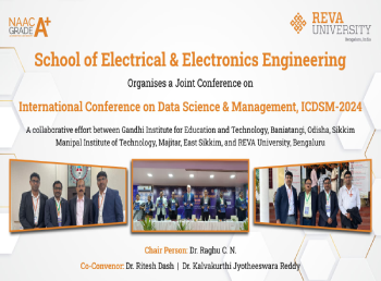 A Collaborative International Conference on Data Science & Management by School of EEE