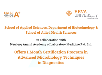 1 Month Certification Program Advanced Microbiology Techniques