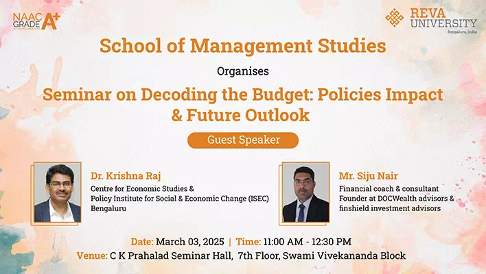 Seminar on Decoding the Budget: Policies Impact & Future Outlook