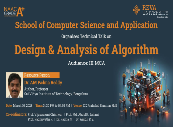 Technical Talk on the topic: 