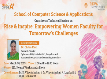 Rise & Inspire: Empowering Women Faculty for Tomorrow's Challenges