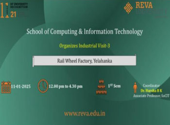Industrial visit to Rail Wheel Factory (RWF)