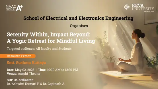 Yoga Training – “Serenity Within, Impact Beyond: A Yogic Retreat for Mindful Living”