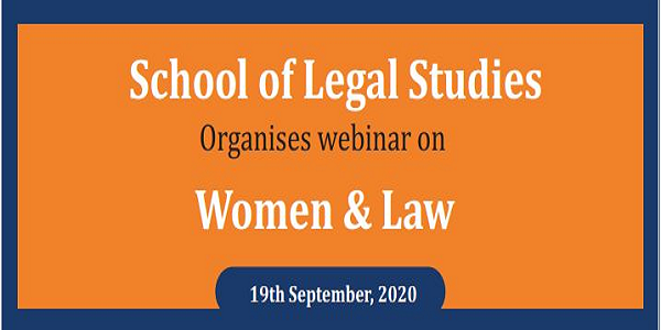 Webinar on Women and Law
