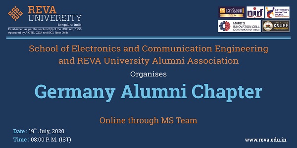 Report on Online Alumni Meet GERMANY ALUMNI CHAPTER