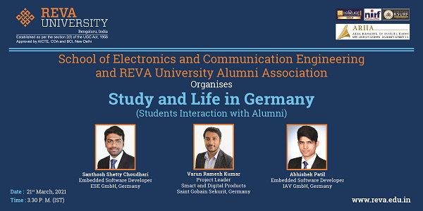 Alumni Interaction Session on Study and Life in Germany