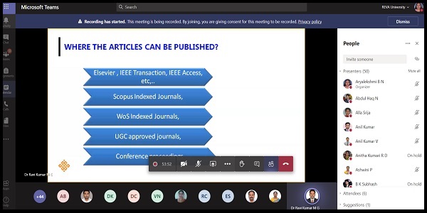 Research Talk on Awareness Session on Verifying Indexing Before Publication