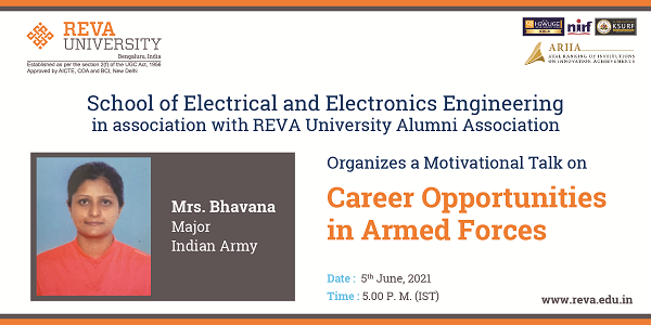 Motivational talk on Career Opportunities in Armed Forces