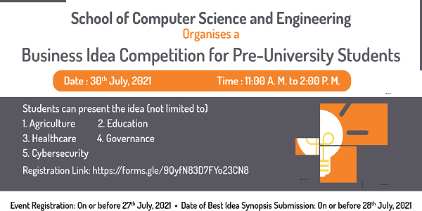 Business Idea Competition for PreUniversity Students