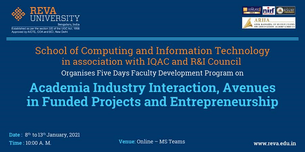 5 Days Faculty Development Programme