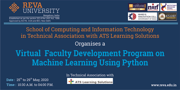 Faculty Development Programme on Machine Learning Using Python