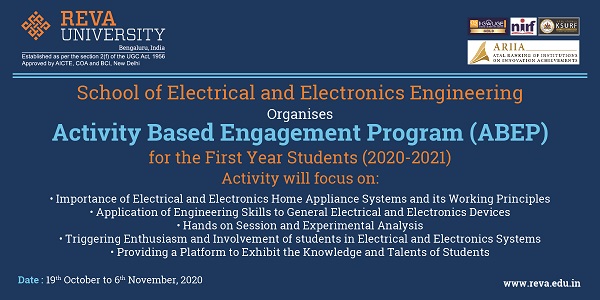 Activity Based Engagement Programme for Electrical and Electronics Engineering