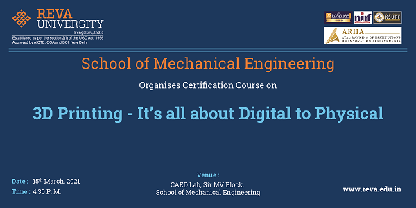 3D Printing Its all about Digital to Physical