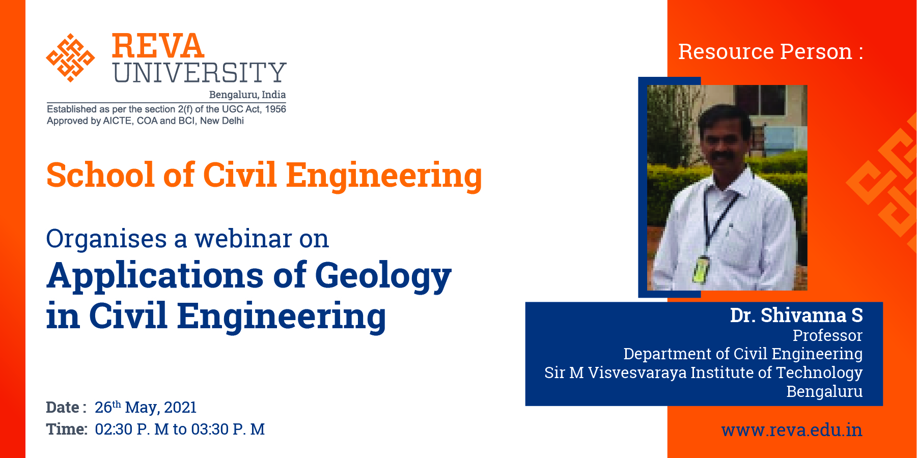 Webinar on Applications of Geology in Civil Engineering