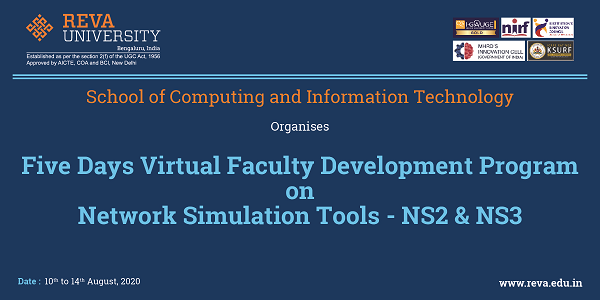 Five Days Virtual FDP On Network Simulation Tools NS2 and NS3