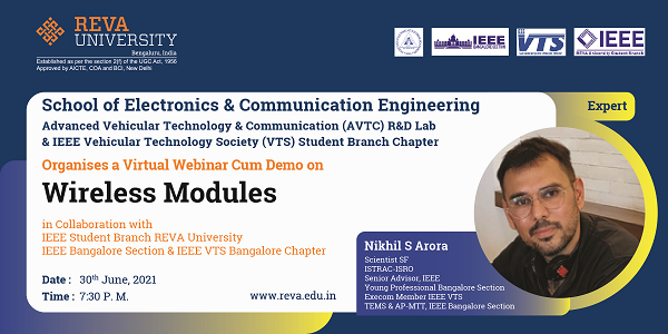 Virtual Webinar cum Demo on Wireless Modules