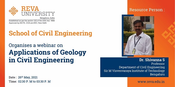 Report on webinar Application of Geology in Civil Engineering