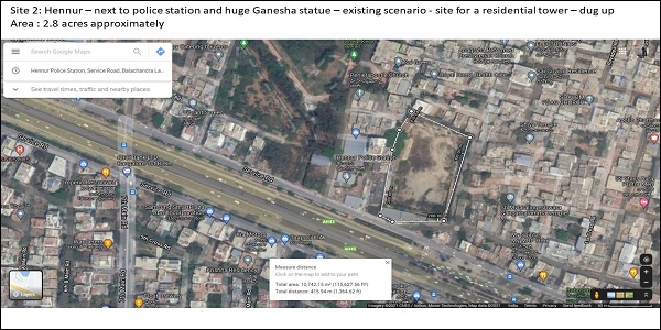 Report on Site Visit to Hennur