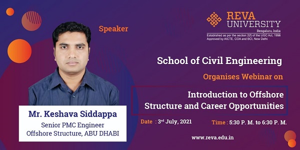 Report on Webinar Introduction to Off Shore Structure and Career Opportunities