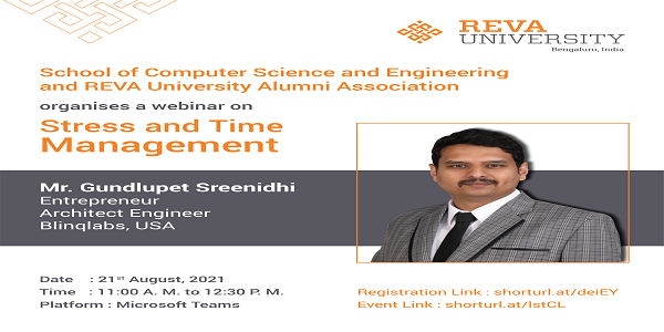 Webinar on Stress and Time Management