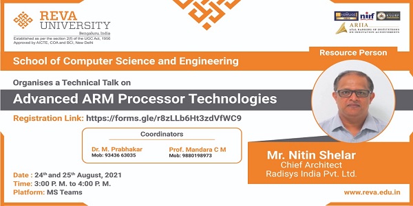 Technical Talk onÂ Advanced ARM Processor Technologies