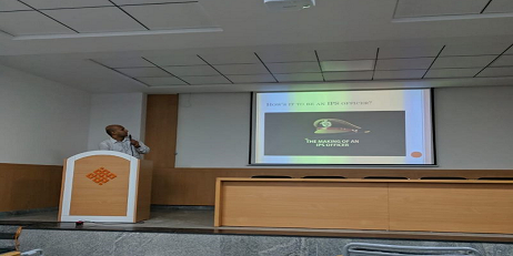 Report on  A Talk on Competitive Exams and Higher Education 