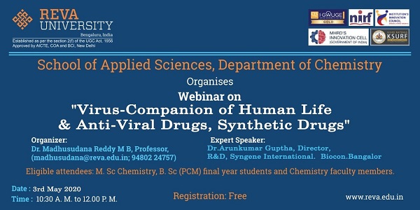 Guest Lecture on Evolution of Fluoroquinolones Virus Companion of Human Life andÂ Anti Viral Drugs Synthetic Drugs