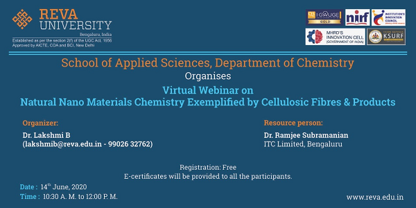 Webinar on Natural Nano Materials Chemistry Exemplified