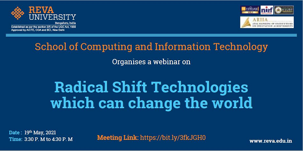 Webinar on Radical Shift Technologies