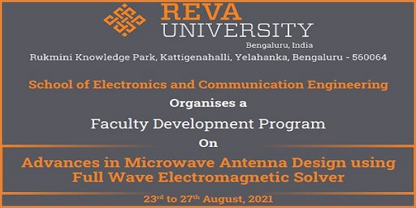 FDP on Advances in Microwave Antenna Design using Full Wave Electromagnetic Solver