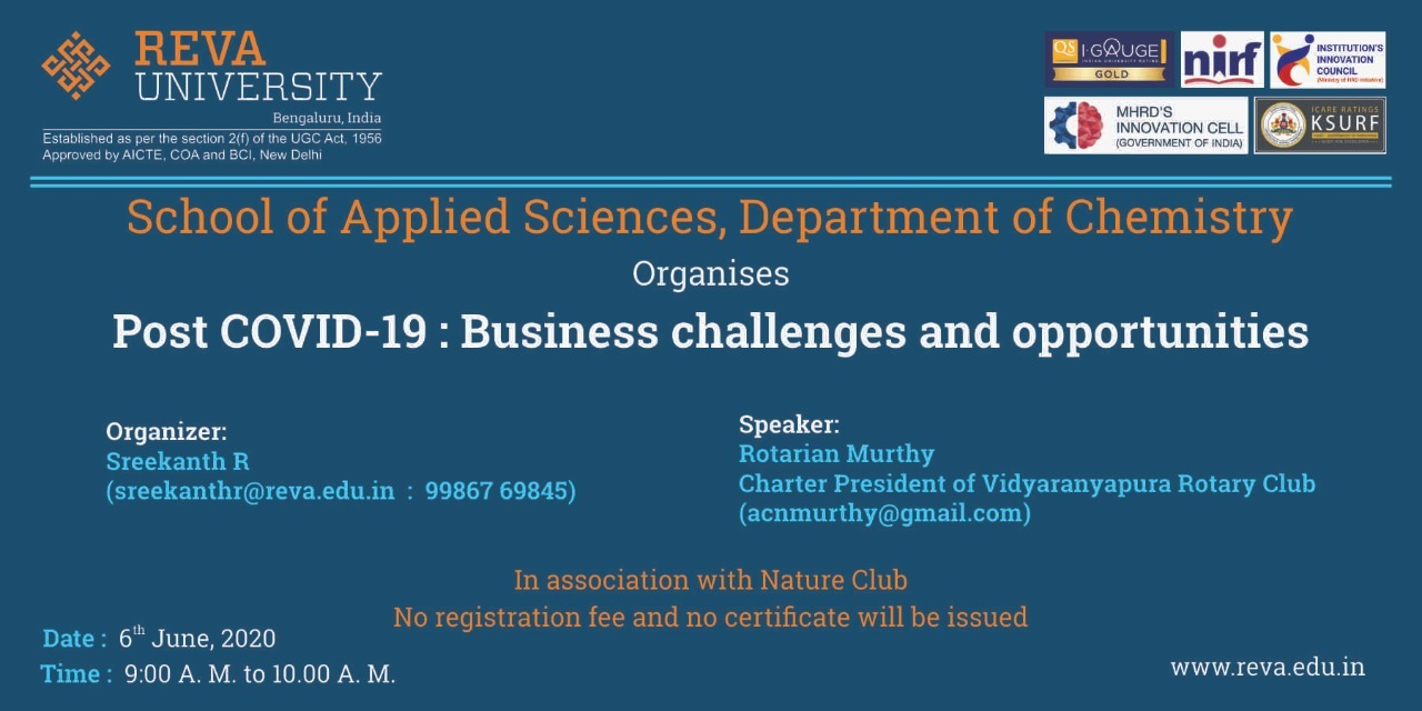 Post COVID Business Challenges and Opportunities