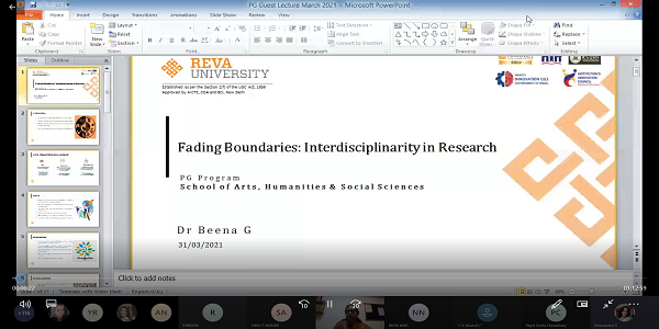 Webinar by the Alumna